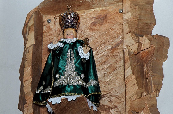Figurka Dzieciątka Jezus jest w kościele pw. Pierwszych Męczenników Polski w Gorzowie Wlkp. od 2009 r. 