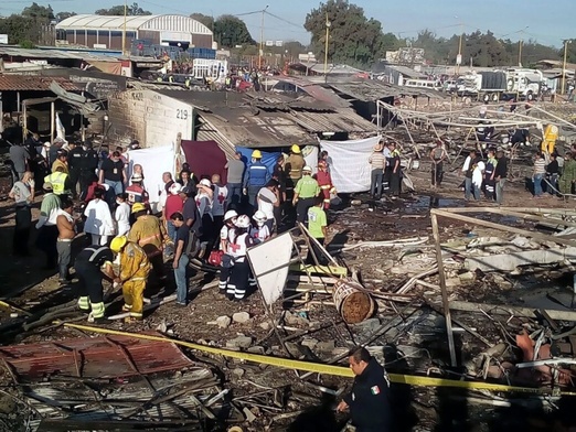 Rośnie liczba ofiar śmiertelnych eksplozji na targowisku