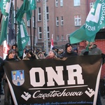 Antyislamska demonstracja ONR w Katowicach