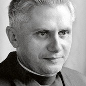Ks. Joseph Ratzinger  w chwili rozpoczęcia soboru miał 35 lat.