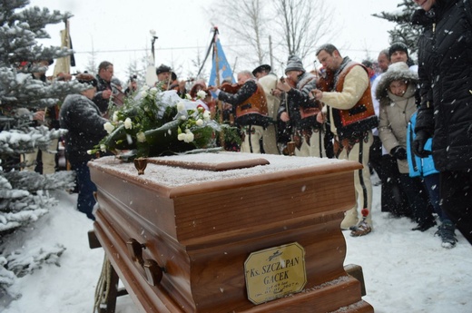 Pogrzeb ks. Szczepana Gacka