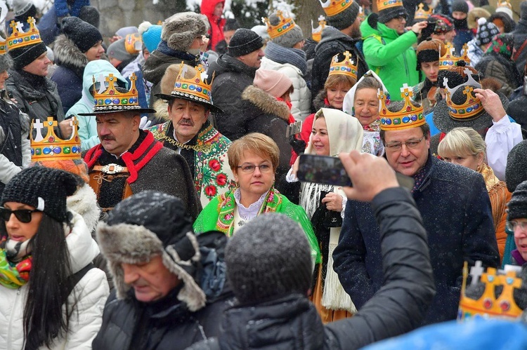 Orszak Trzech Króli na Krupówkach 