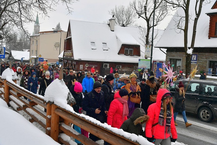 Orszak Trzech Króli na Krupówkach 