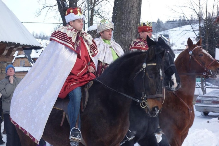 Orszak Trzech Króli w Poroninie 