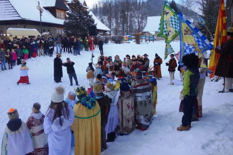 Orszak Trzech Króli w Poroninie 