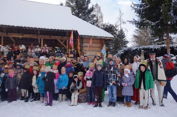 Orszak Trzech Króli w Poroninie 