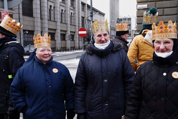 Orszak Trzech Króli - Kraków 2017, człony niebieski i zielony