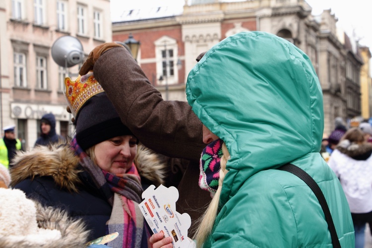 Orszak Trzech Króli - Kraków 2017, człony niebieski i zielony