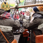 Orszak Trzech Króli - Kraków 2017, człony niebieski i zielony