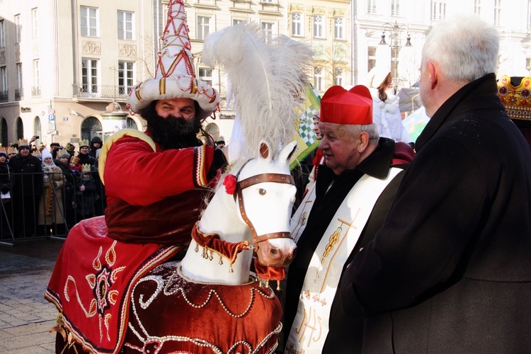 Orszak Trzech Króli - Kraków 2017, człony niebieski i zielony