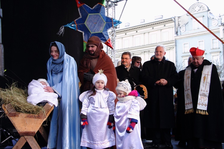 Orszak Trzech Króli - Kraków 2017, człony niebieski i zielony