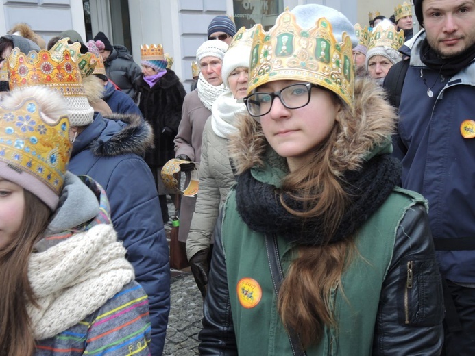 6. Orszak Trzech Króli w Bielsku-Białej - na trasie AD 2017