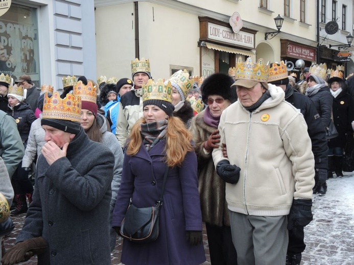 6. Orszak Trzech Króli w Bielsku-Białej - na trasie AD 2017