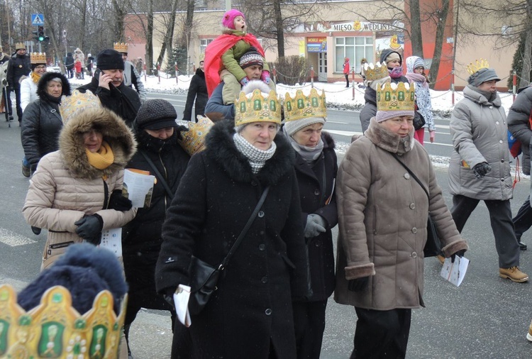 6. Orszak Trzech Króli w Bielsku-Białej - na trasie AD 2017