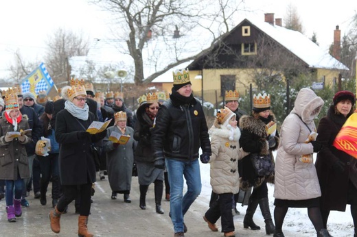 Orszak Trzech Króli w Czańcu - AD 2017