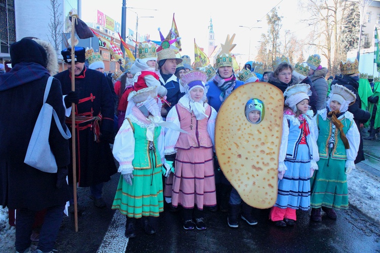 Orszak Trzech Króli w Olsztynie - 2017