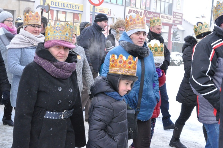 Bobowa - Orszak Trzech Króli 2017