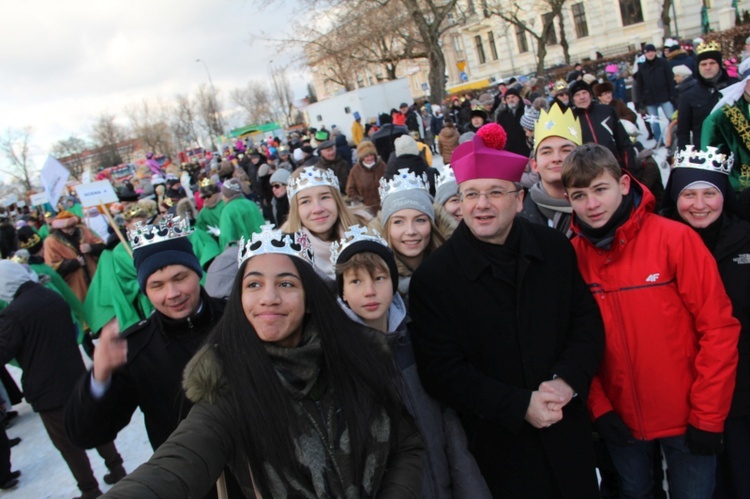 Orszak Trzech Króli w Zielone Górze