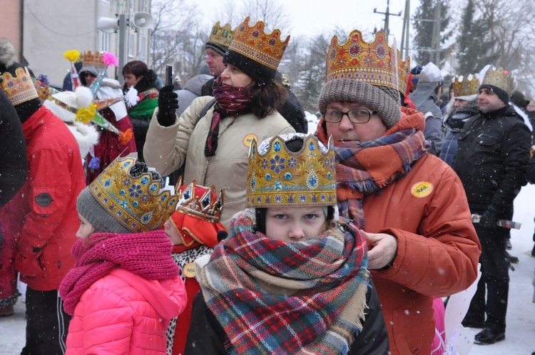 Bobowa - Orszak Trzech Króli 2017