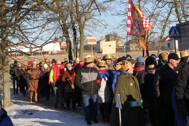 Orszak Trzech Króli w Zakrzewie