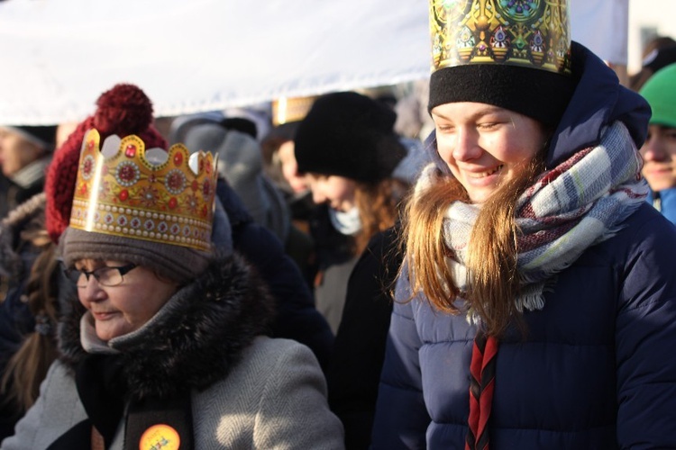 Orszak Trzech Króli w Rawie Maz. 