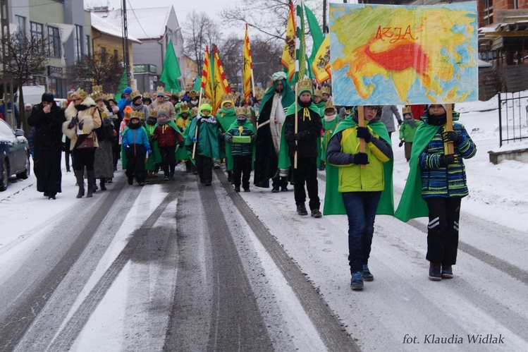 Orszak Trzech Króli 2017 Skawina