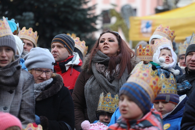 Orszak Trzech Króli w Skoczowie - 2017