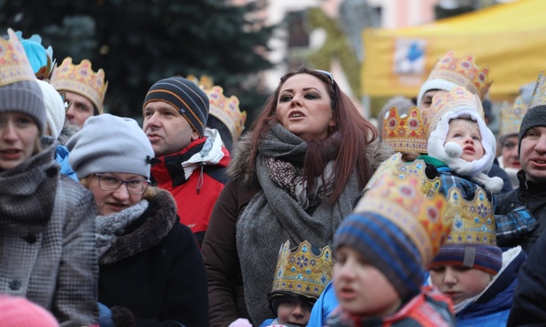 W Skoczowie mimo mrozu dopisali też najmłodsi