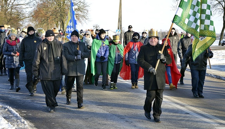 Orszak Trzech Króli w Czerwińsku n. Wisłą