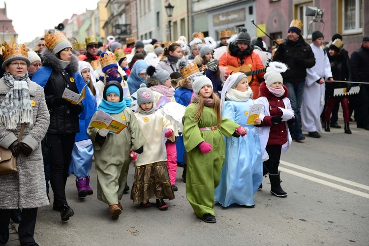 Orszak Trzech Króli w Środzie Śląskiej