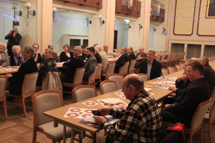 Spotkanie opłatkowe Stowarzyszenia "Godność" 