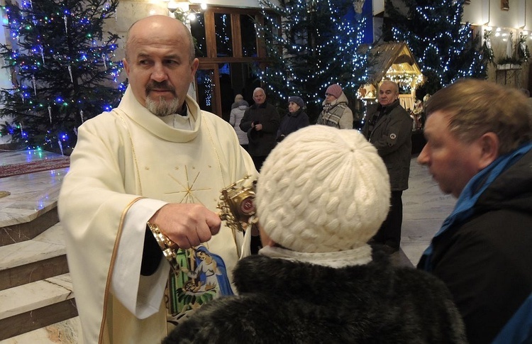 Relikwie bł. ks. Władysława Bukowińskiego na Złotych Łanach