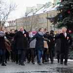 Polonez maturzystów w Łowiczu