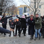 Polonez maturzystów w Łowiczu