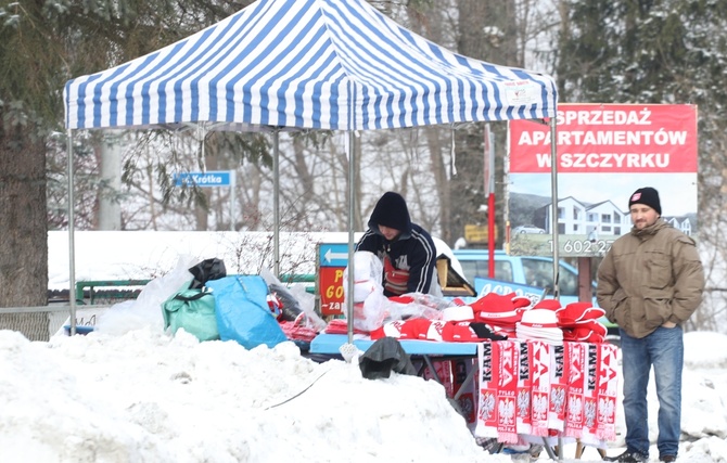 Przed konkursem narciarskiego Pucharu Świata w Wiśle - 2017