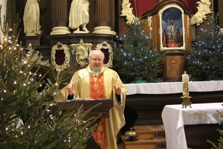 Homilię w świętojańskim kościele wygłosił ks. prof. Ireneusz Mroczkowski