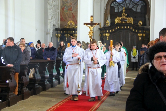 Relikwie św. Jose Sancheza del Rio odwiedziły Krzeszów