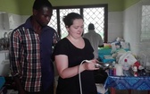 Pierwsze dni wolontariuszy w Afryce