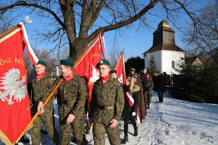 Hołd dla powstańców styczniowych w Porąbce - 2017