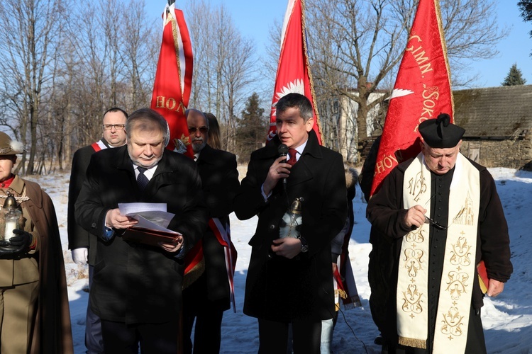 Hołd dla powstańców styczniowych w Porąbce - 2017