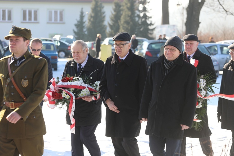 Hołd dla powstańców styczniowych w Porąbce - 2017