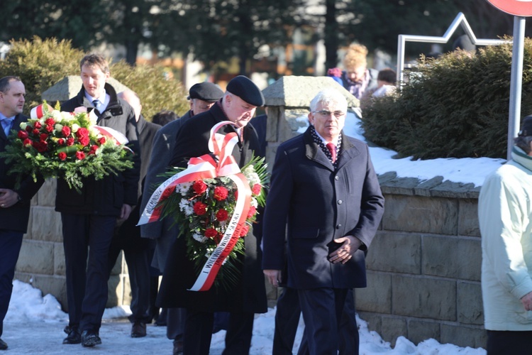 Hołd dla powstańców styczniowych w Porąbce - 2017