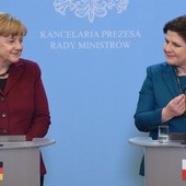 Spotkanie Merkel i Szydło