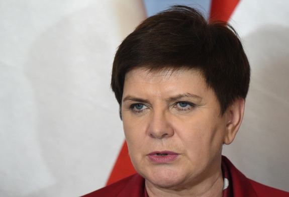 Wypadek premier Szydło