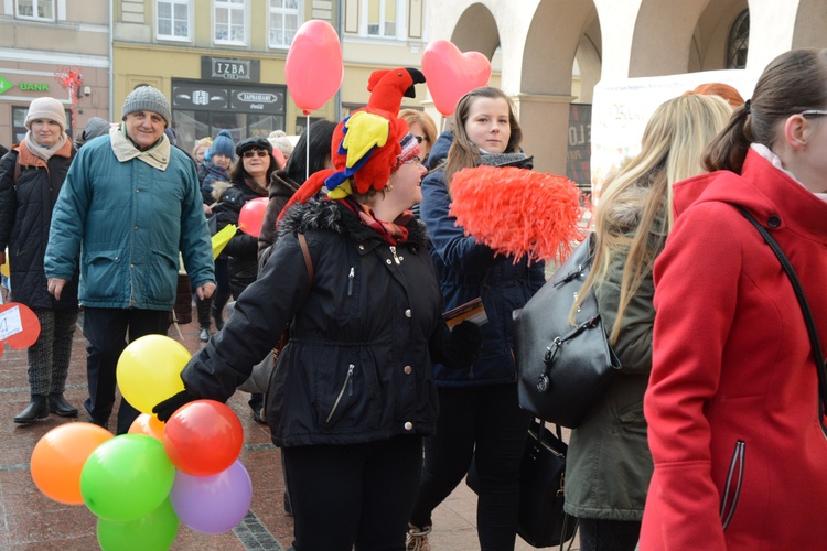 Walentynkowy korowód Fundacji "Dom"