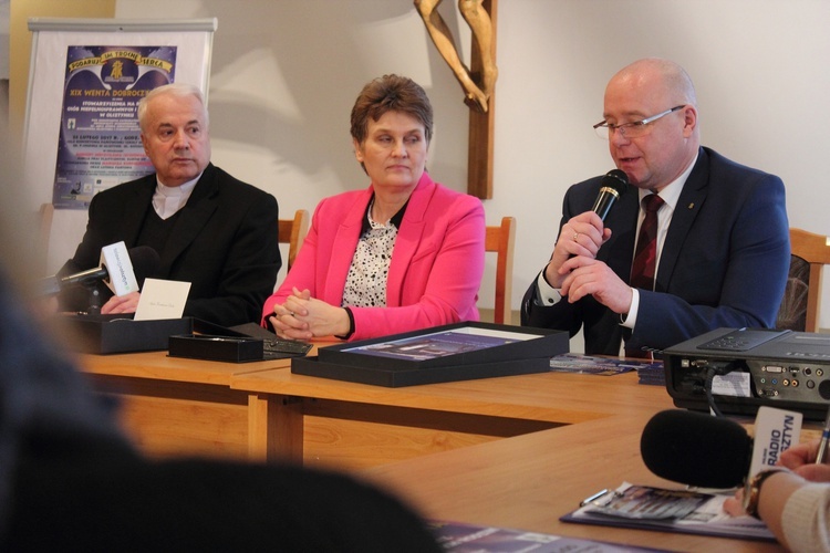 Konferencja przed Wentą Dobroczynną AK