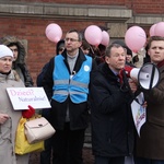 Protest przeciwko programowi in vitro