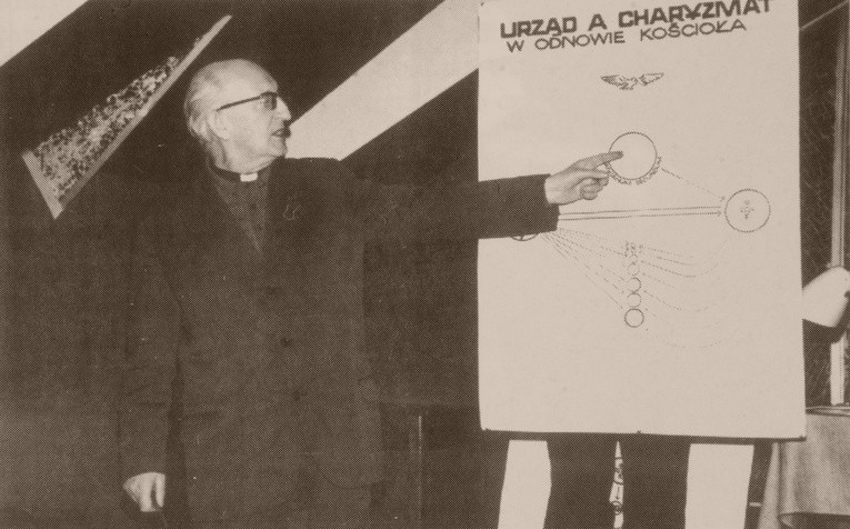 Ks. Franciszek Blachnicki w Krościenku w 1977 roku