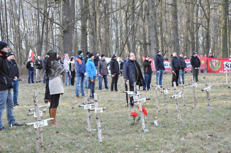 Pamięci żołnierzy wyklętych w Grodkowie