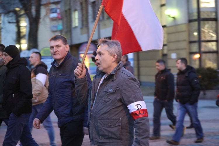 Marsz Pamięci Żołnierzy Wyklętych w Bielsku-Białej - 2017